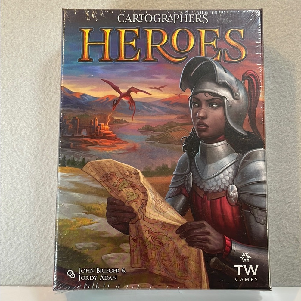 Cartographers Heros Roll Player Game NEW Sealed!